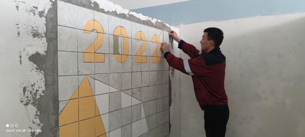 Worldskills Aktau-2023 өңірлік чемпионатына «Тақтатаспен қаптау»құзыреттілігі бойынша дайындық ретінде тәжірибеден өтуде.
